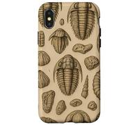 Trilobites Fossils and Rocks Pattern for Fossil Hunters Coque pour iPhone X/XS