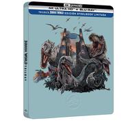 Trilogie Jurassic World (2015, 2018, 2022) (Blu Ray 4k Ultra Hd) (Steelbook)