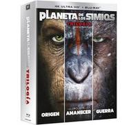 Trilogie La Planète des singes (Blu Ray 4K Ultra HD) / Planet of the Apes Trilogy G
