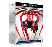 Trilogie Spider-Man : Spider-Man + Spider-Man 2 + Spider-Man 3 - 4k Ultra Hd + Blu-Ray
