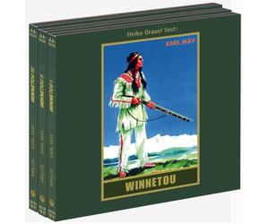 Trilogie Winnetou: "Winnetou I", "Winnetou II" und "Winnetou III" Band 7-9 der Gesammelten Werke als mp3-Hörbuch Gelesen von Heiko Grauel