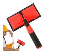 Trim Paint Edger, Edge Trimmer Applicator, 9.06x7.09 inches, Comfortable Grip Handle, Corner Painting Tool, Clean Finish for Doors, Ceilings, Baseboards and Walls, Orange