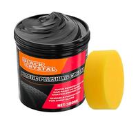 Trim Restorer - de réparation de rayures portable - 300 g - Accessoire de détail automobile - Pâte de nettoyage pour revêtement de pièces métalliques - Rayures mineures - Phares de