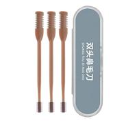 Trimage de cheveux de nez manuel, coupe-cheveux de nez pour hommes,Dépassement de cheveux portable Cutter nasal | Outil de retrait des boucles de nez, Clods Clods Clods Clipper pour la maison, voyage