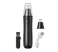 Trimage des cheveux de l'oreille et du nez - Trimmer du nez indolore, rechargeable 2 en 1 Sourge sans douleur et rasal nasal facial | Nettoyage facile