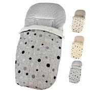 Trimatt Chancelière universelle pour l'hiver et l'été - utilisation comme sac d'hiver ou housse d'été - Gamme haute fabriqué en Espagne - Couleur gris polaire - Marque Trimatt