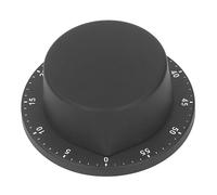 Trime à vainage d'aspiration magnétique Entraînement extérieur 60 Minutes Compte à rebours Manuel Facile à Utiliser sans Batterie requise pour Les réunions d'exercices de Cuisson (Noir)