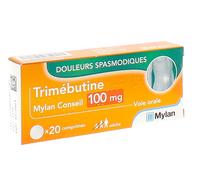 Trimébutine 100mg Mal de Ventre 20 Comprimés