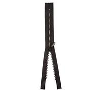 Trimit Strass Zip 25 cm - Effet Diamant - Fermeture éclair Noir