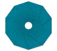 Trimits 10 Paquet de Feutre, Bleu Sarcelle, 23 x 30cm