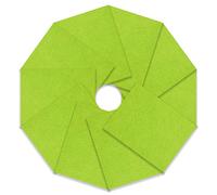 Trimits 10 Paquet de Feutre, Vert, 23 x 30cm