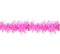 Trimits Boa en plumes de marabout: 1,8 mx 12 cm: Cerise (Lot de 2)