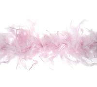 Trimits Boa en plumes de marabout, Rose, 1,8 metre x 12 cm
