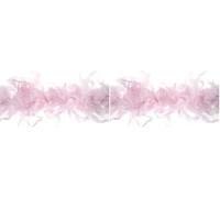 Trimits Boa en plumes de marabout, Rose, 1,8 metre x 12 cm TD0086 (Lot de 2)
