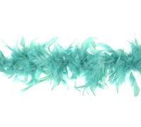 Trimits Boa en Plumes de Marabout, Turquoise, 1,8 metre x 12 cm TD0081