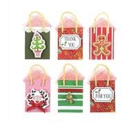 Trimits C2449 Lot de 6 sacs cadeaux de Noël