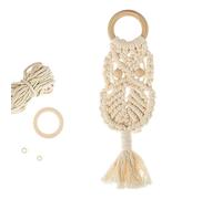 Trimits Fabriquez vous-même votre kit de décoration en macramé - Chouette