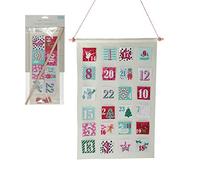 Trimits Kit calendrier de l'Avent de poche en tissu, 30 x 46 cm, crème, ADKIT2