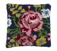 Trimits Kit de Coussin d'aiguille de poinçon, Floraison, 36 x 36cm (14 x 14in)