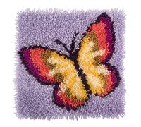 Trimits Kit de crochet de verrouillage, Papillon, 30 x 30cm