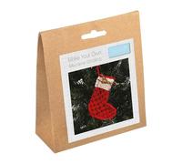 Trimits Kit de décoration en macramé, chaussettes de Noël