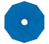 Trimits Lot de 10 feuilles de feutre, bleu cristal, 23 x 30 cm