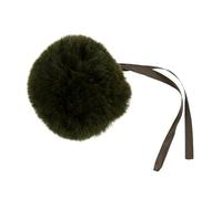 Trimits Pompon Fausse Fourrure Taille 6cm - 13 Couleurs au Choix (Khaki)
