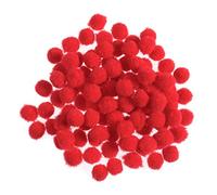 Trimits PP1R | Red Pom Poms | Toy Making | 7mm | by Ark