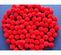 Trimits PP2R | Red Pom Poms | Toy Making | 12mm | 100 pack