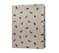 Trimits Tapis de Découpe Auto-Cicatrisant 4-en-1, Tapis de Coupe Antidérapant Multifonction pour Couture, Repassage, Marquage de Patrons et Patchwork, Loisirs Créatifs, 30 x 24 cm, Abeilles