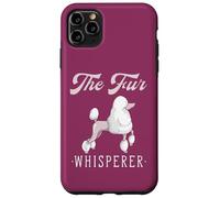 Trimmed Poodle Dog The Fur Whisperer Toiletteur Amusant pour Chien Coque pour iPhone 11 Pro Max