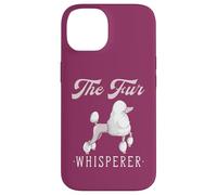 Trimmed Poodle Dog The Fur Whisperer Toiletteur Amusant pour Chien Coque pour iPhone 14