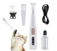 Trimmer De La Patte Chien - Trim Mer Chienn Électrique | Paw Pad TRIsMMER | Tri Mmer Laa Pattee du Chiens LED | Éclairage Auxiliaire Mini Clippers pour Animaux Dee Compagnie Pourr Les Petits Et M