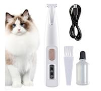 Trimmer De La Patte Chien - Trim Mer Chienn Électrique | Paw Pad TRIsMMER | Tri Mmer Laa Pattee du Chiens LED | Éclairage Auxiliaire Mini Clippers pour Animaux Dee Compagnie Pourr Les Petits Et M