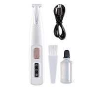 Trimmer de la patte de chien - Clippers rechargeables imperméables, LED | Trimmers de pattes à animaux de compagnie ultra-coqués pour petits chiens et chats, rasoir de toilettage à faible bruit pour l
