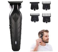 Trimmer des cheveux, coupe-trouble sans fil à 2 vitesses avec tête de 3 lames, tondeuse à cheveux rechargeable pour les hommes, les tondeuses, sans fil