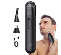 Trimmer Des Cheveux De Nez, Coupe-nez Pour Les Hommes | Clippers De Cheveux De Nez 2 En 1 Détachables - Trimmer Sans Fil Rechargeable USB, Trimmer Des Sourcils Pour Hommes Pour Petit Ami, Mari, Papa