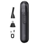 Trimmer des cheveux de nez électrique, coupe-nez pour hommes | Clipper de rasoir électrique 2 en 1 portable,Ciseaux de rasage du visage, coupe-sourcils pour hommes, coupe-barbe de voyage pour les
