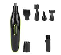 Trimmer des Cheveux de Nez Set USB 5 dans 1 Trimeuse électrique, Oreille et Sourcils - Design Silencieux Polyvalent avec Têtes Détachables Lavables pour une Utilisation et un Voyage à Domicile Faciles