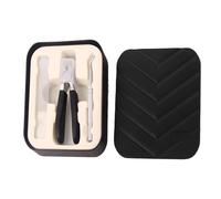 Trimmer des ongles, coupe-ongles | Trimmer incliné anti-splash avec fichier et cuillère | Outil de manucure biseauté à l'ouverture de la mâchoire lourde pour les personnes âgées adultes pédicure
