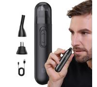 Trimmer du nez pour les hommes, Clippers de nez | Clippers de cheveux de 2 en 1 détachables,Trimmer sans fil rechargeable USB, Trimmer des sourcils pour hommes pour petit ami, mari, papa
