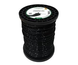 Trimmerfaden, Star, schwarz, 3,3 mm, 200 m