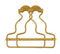Trimming Shop 53mm x 42mm Salopette Boucles Métal Clip Éléments de Fixation pour Jarretelle, Main Sacs, Vestes, Combinaisons-Pantalons, Ceintures, Enfants Salopettes, DIY Vêtements