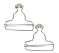 Trimming Shop Boucles de salopette de 35 mm, clips porte-jarretelles en métal avec glissières de réglage de sangle pour salopettes, combinaisons et barboteuses, matériel de couture pour vêtements de