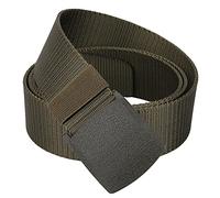 Trimming Shop Ceinture en nylon de style militaire, ceinture en toile de 3,8 cm avec boucle en plastique, ceinture de combat pour pantalon cargo, ceinture tactique pour usage militaire