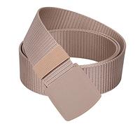 Trimming Shop Ceinture en nylon de style militaire, ceinture en toile de 3,8 cm avec boucle en plastique, ceinture de combat pour pantalon cargo, ceinture tactique pour usage militaire