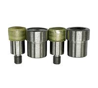 Trimming Shop Ensemble de Matrices de Fixation magnétiques à Double Capuchon pour Machine à Presser à Main Universelle Verte, Ensemble d'outils pour Fixer Les fermoirs magnétiques pour Sacs, 14 mm