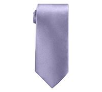 Trimming Shop Étroit Cravate Violet Clair Souple Satin Polyester Unisexe Slim Cravate pour Décontracté Habillé Vêtement, Mariages, Bal, Célébration, Fêtes, Gatherings, Événements