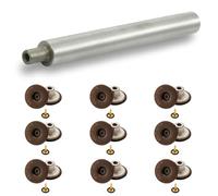 Trimming Shop Jean Bouton Outil à Main et 10 Sets Of 17mm Marteau sur Jean Boutons avec Broche