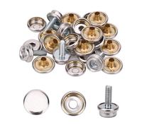 Trimming Shop Lot de 10 boutons-pression à vis de 15 mm à 12 mm